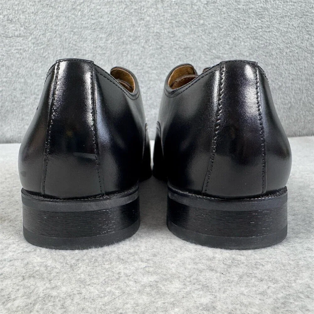 Florsheim Carino Men's Size 7N Oxford Dress Shoes Black Cap Toe Lace Up